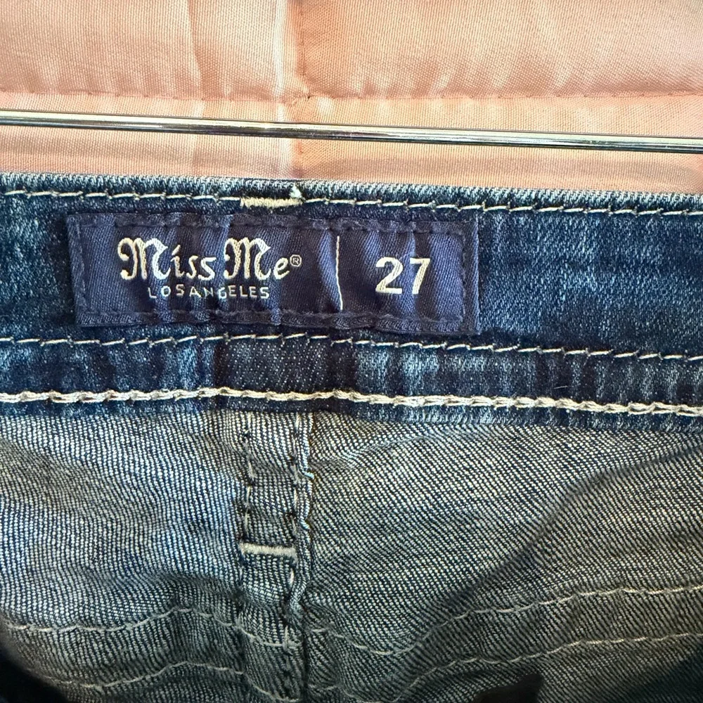 Miss Me Dark Blue Boot Cut Jeans - Picture 2 of 4